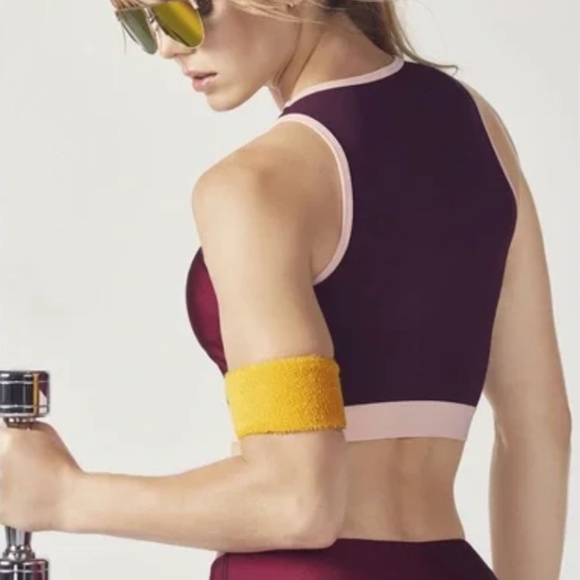 Fabletics Luana Midi Sports Bra 2 Tone sz. Small - Picture 2 of 9
